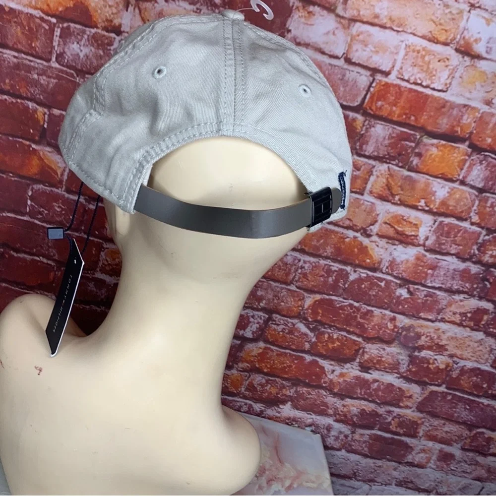 Tommy Hilfiger Tan Canvas Baseball Cap